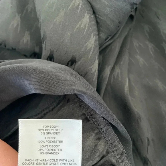 Express black satin bodysuit - Picture 10 of 12